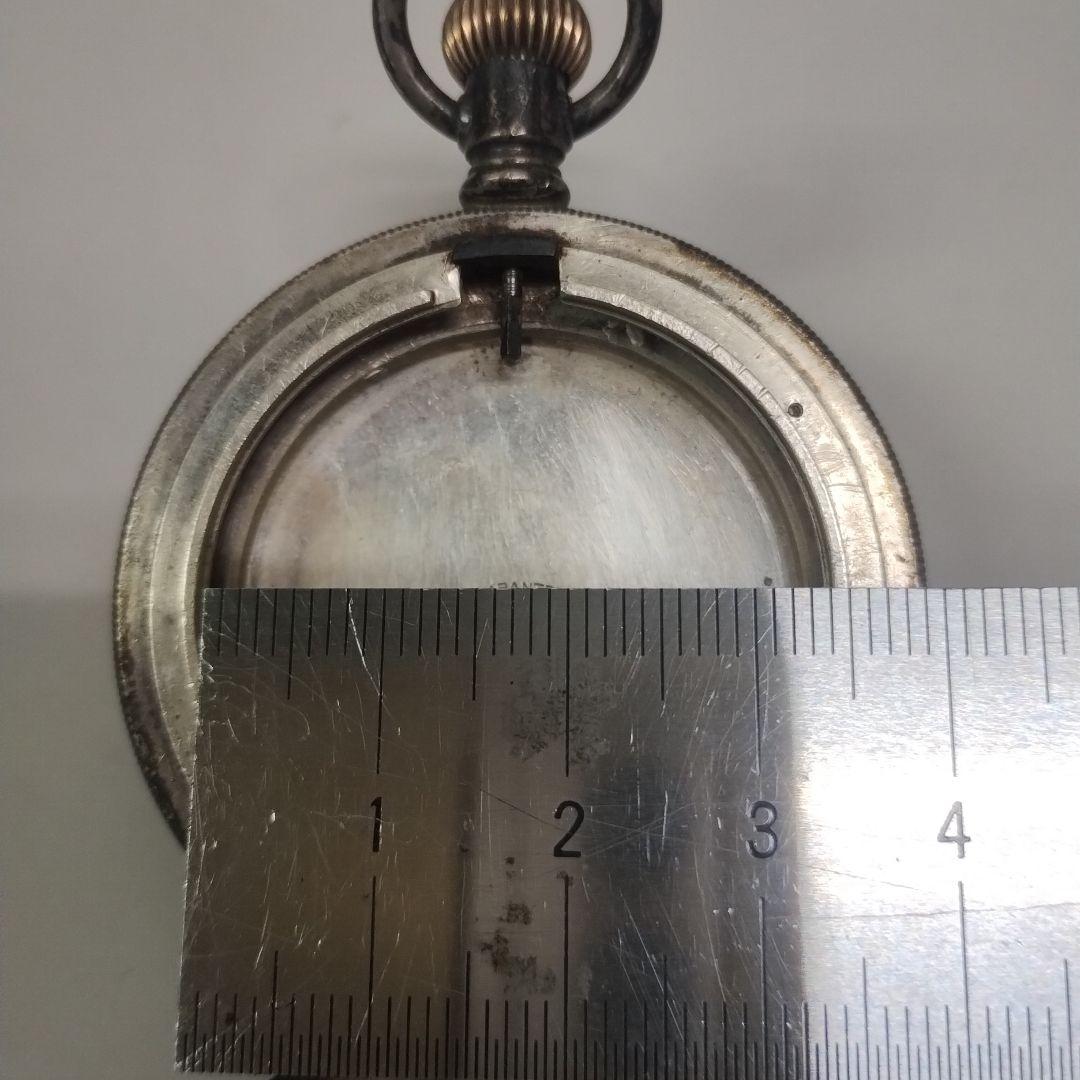 k*3様 シルバー 懐中時計のカバー