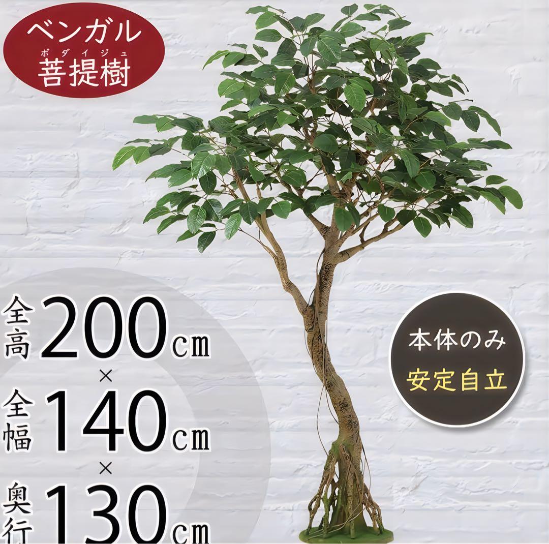 光触媒　人工観葉植物　フェイクグリーン　ベンガルボダイジュコアッド
