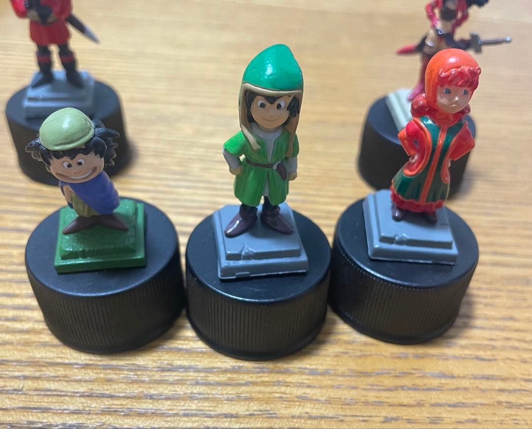 ドラゴンクエスト7 ボトルキャップ5体セット