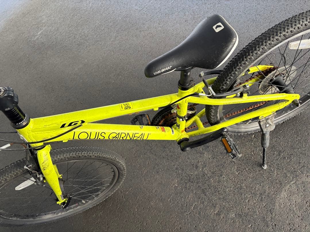 Louis Garneau 22インチ　キッズサイクル J22 イエロー