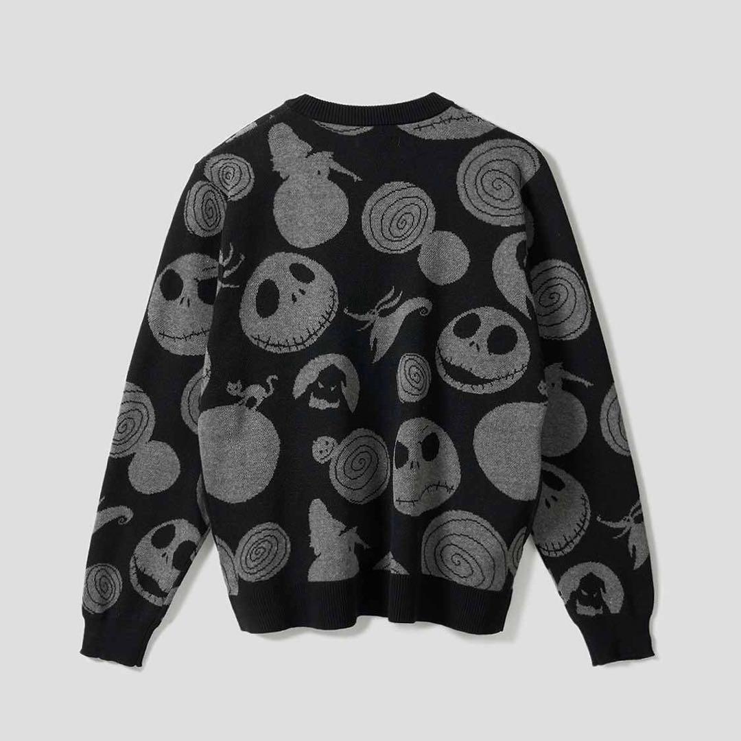 XL グラニフ ナイトメア　ジャック スケリントン カーディガン ディズニー