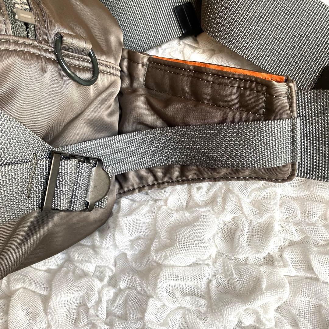 PORTER TANKER 吉田カバン ウエストバッグ 廃盤　シルバーグレー