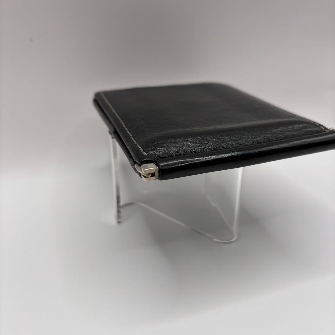 土屋鞄　二つ折り財布　マネークリップ　ブラック　　ウルバーノ　財布　札入れ　黒