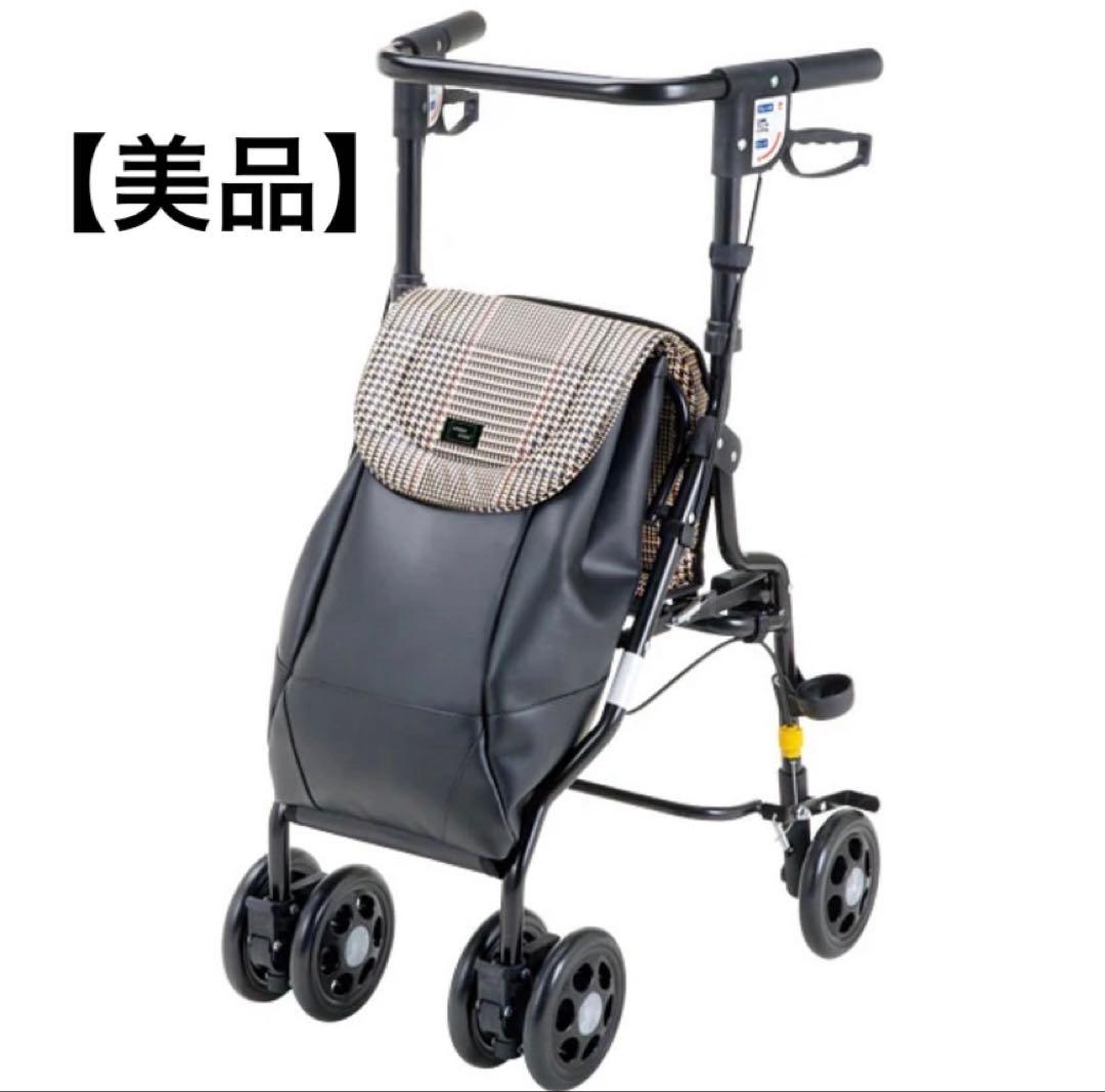 【新品未使用】折りたたみシルバーカー U字型ハンドル マキテック