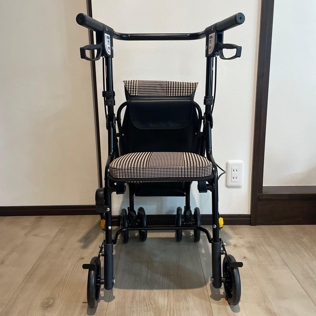 【新品未使用】折りたたみシルバーカー U字型ハンドル マキテック