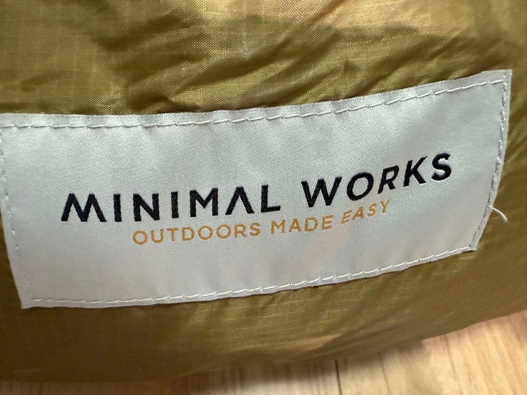MINIMAL WORKS (ミニマルワークス) シェルターG タン