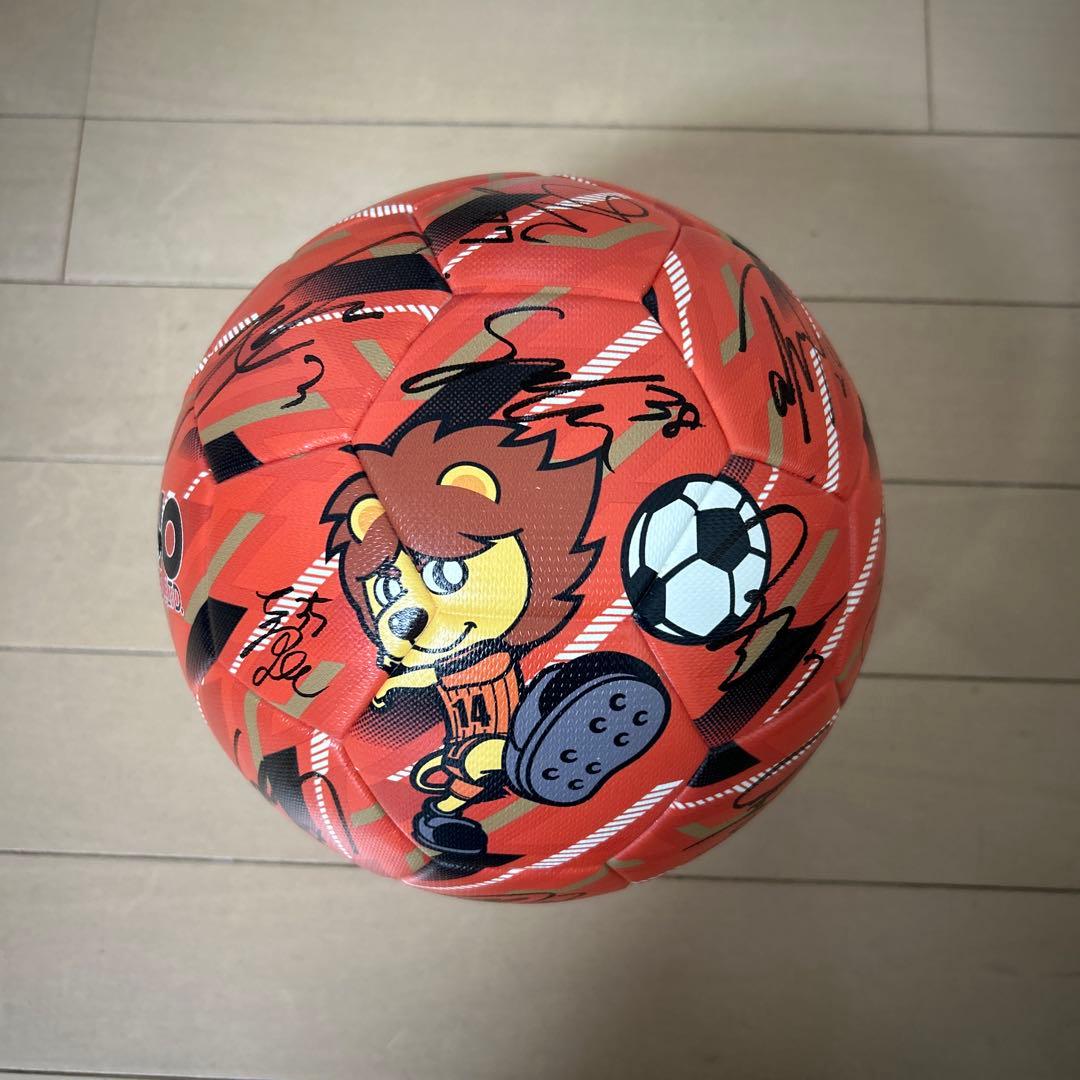 ヴィアティン三重 直筆サイン入りサッカーボール サッカーボール サイン入り