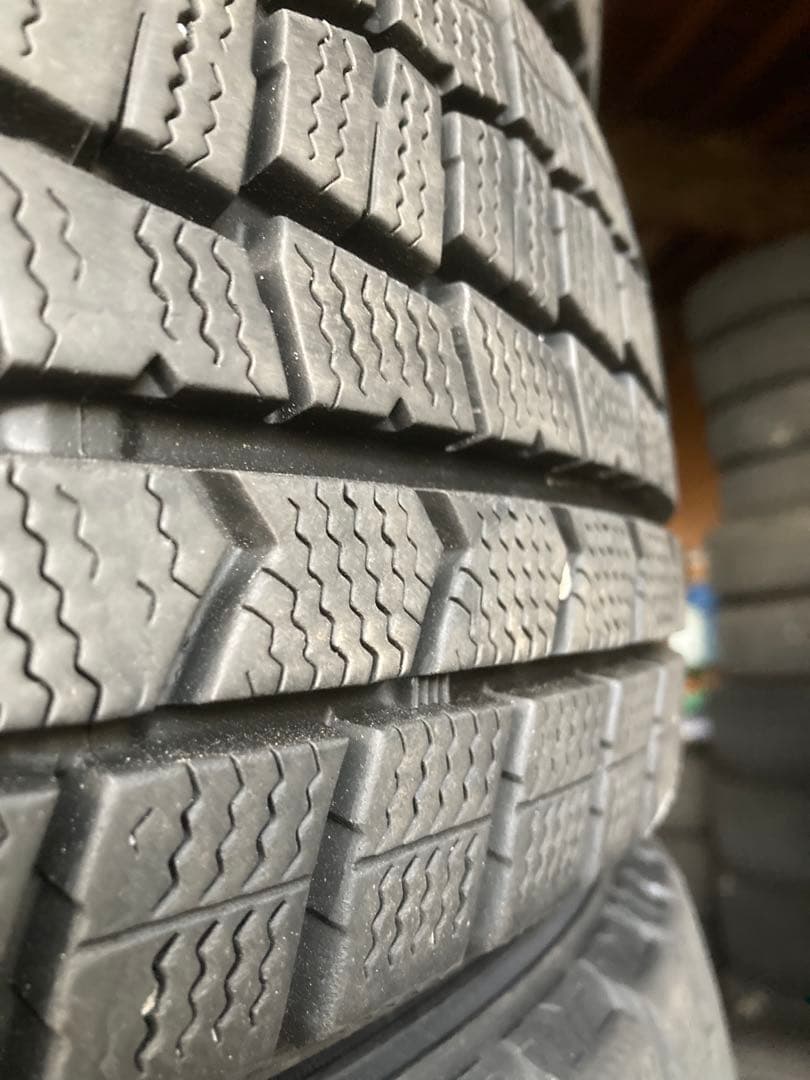 Atsu1 ラクティス等バリ溝ダンロップ175/60R16スタッドレス2本