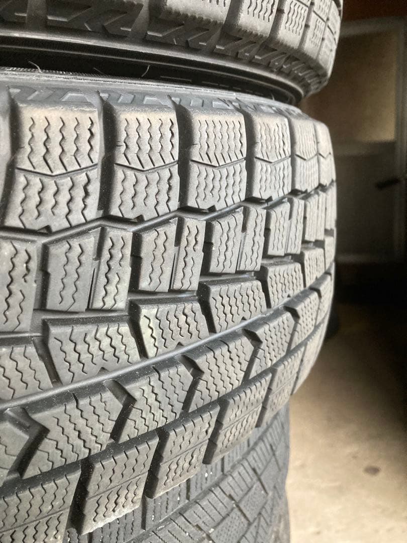 Atsu1 ラクティス等バリ溝ダンロップ175/60R16スタッドレス2本