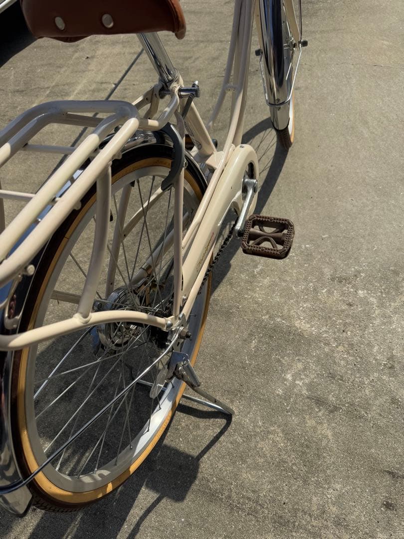 Feerique Jr【フェリーク ジュニア】自転車22インチ　クリーム　アサヒ