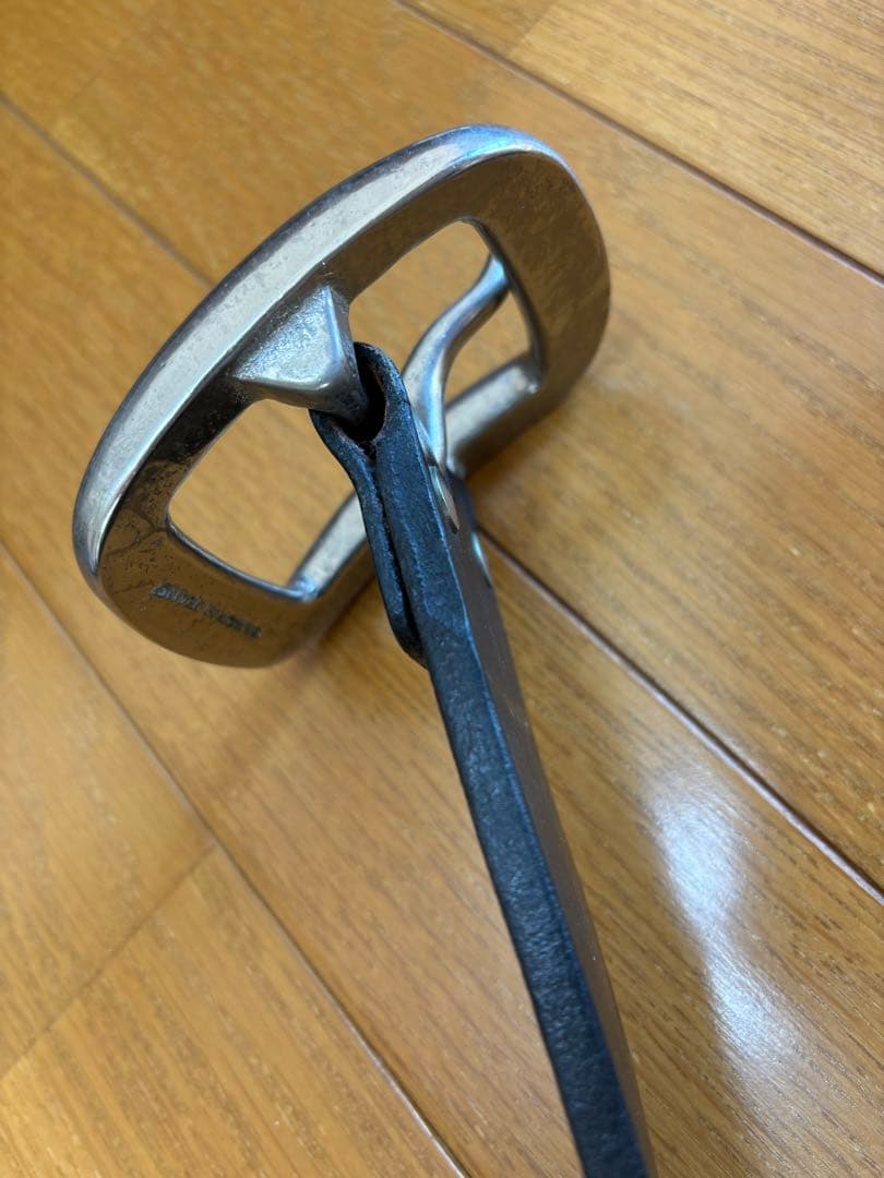 サムライジーンズ　本革極厚　ヘビィーカーブベルド黒 サイズ36