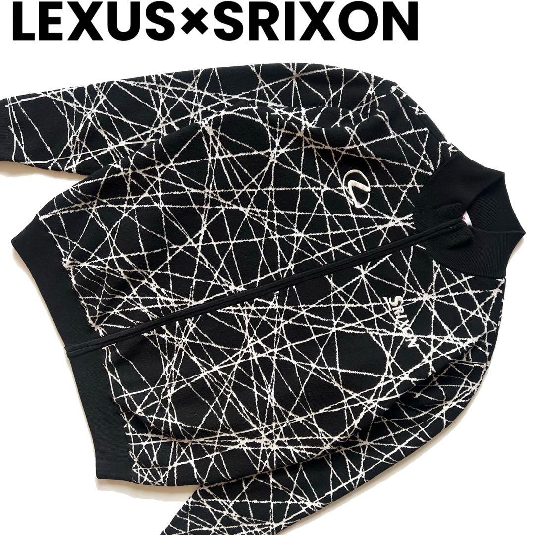 LEXUS レクサス　SRIXON ニット　ジャケット　メンズ　ゴルフ　L 黒