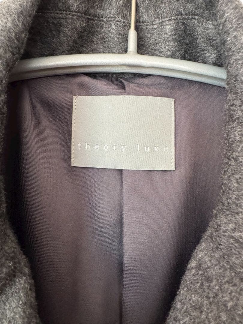 theory luxe ロングコート　カシミア100%