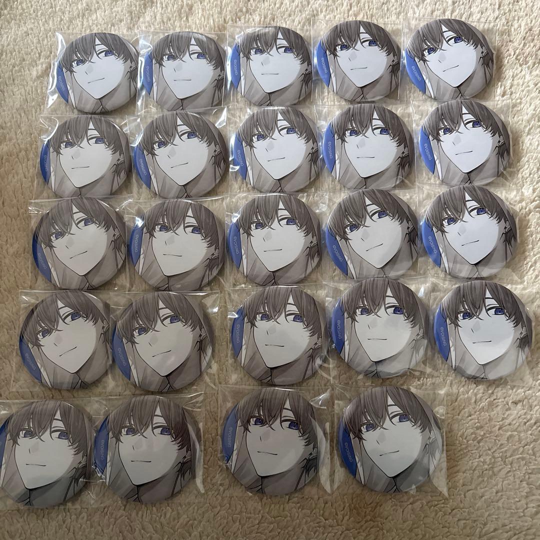 いれいす　缶バッジ　モノクロ　If