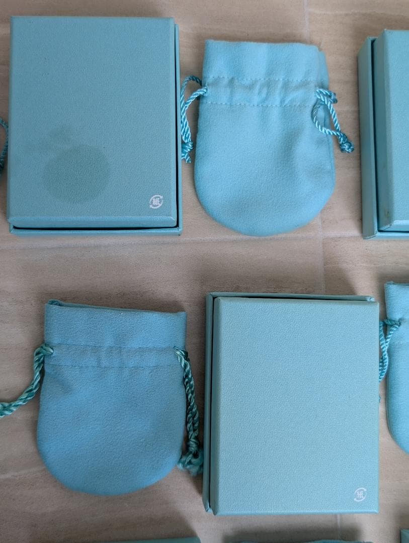 まとめ売り　ティファニー　Tiffany&Co.　空箱　巾着袋　ポーチ　セット