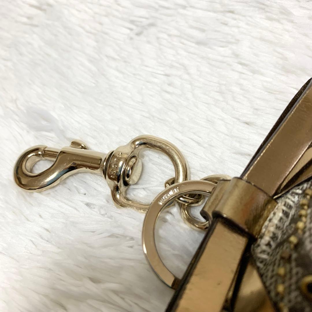 ✨希少極美品✨グッチ グッチョリ ブルドッグ 犬 チャーム キーホルダー