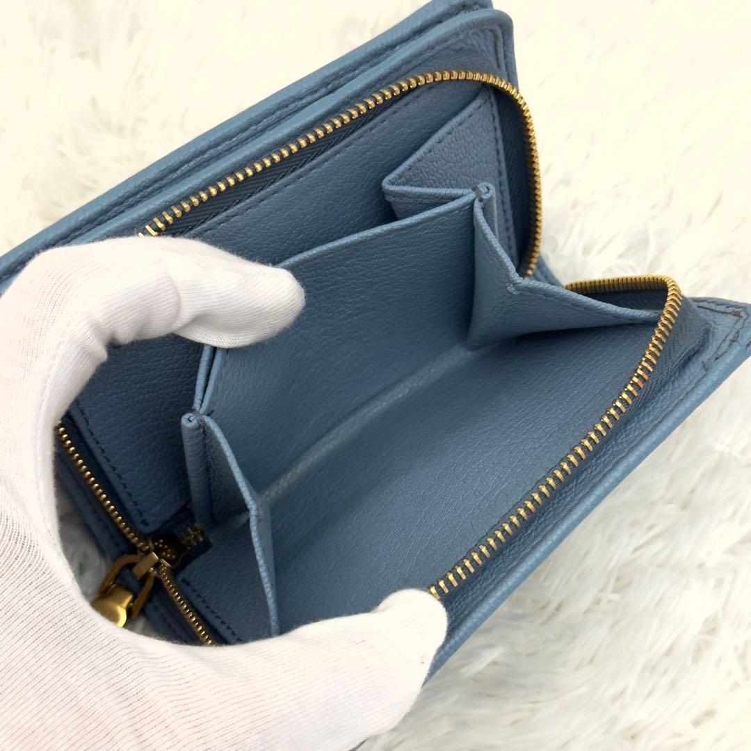 美品⭐️現行 RFID内蔵 MIUMIU ミュウミュウ 財布 マドラス ICチップ