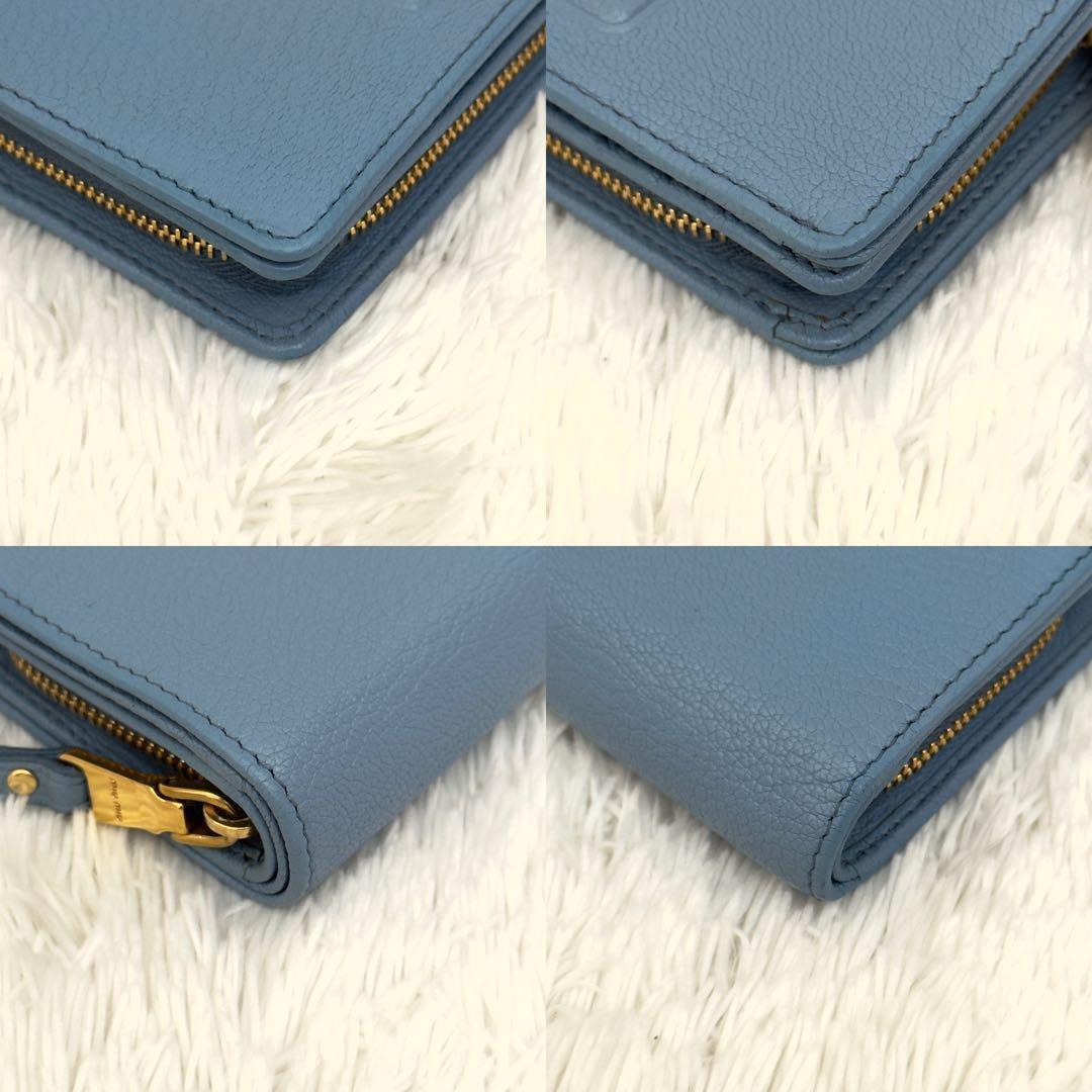 美品⭐️現行 RFID内蔵 MIUMIU ミュウミュウ 財布 マドラス ICチップ