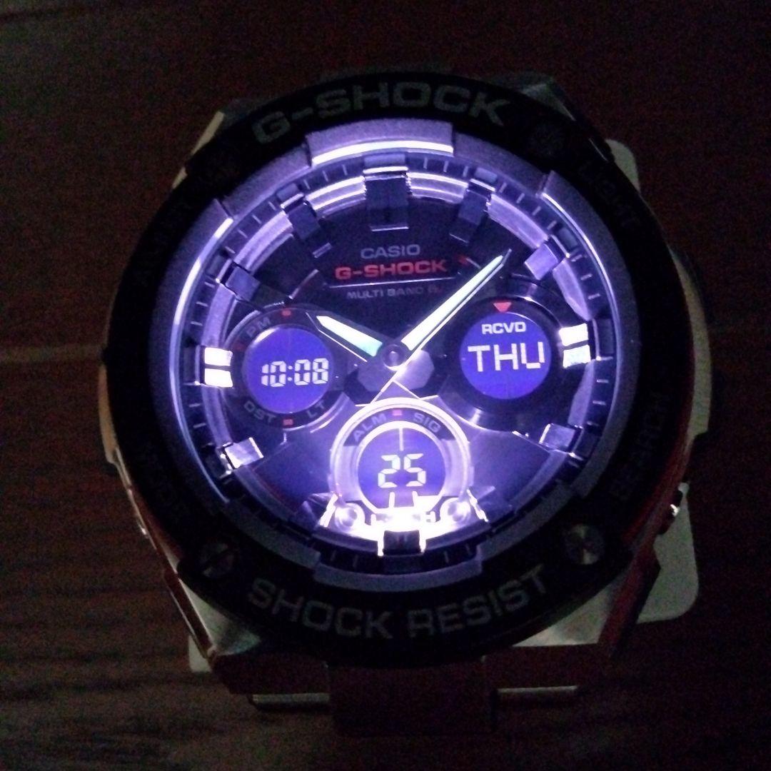 【美品/希少】G-SHOCK GST-W100D電波ソーラー　　タフソーラー
