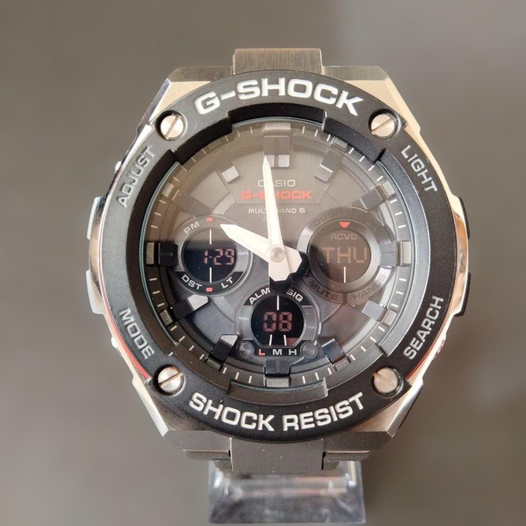 【美品/希少】G-SHOCK GST-W100D電波ソーラー　　タフソーラー