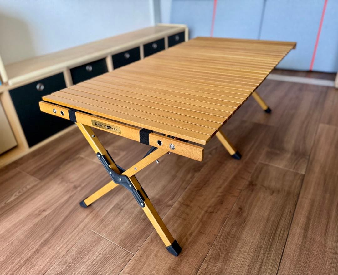 WAQ × DOORS　FOLDING WOOD TABLE