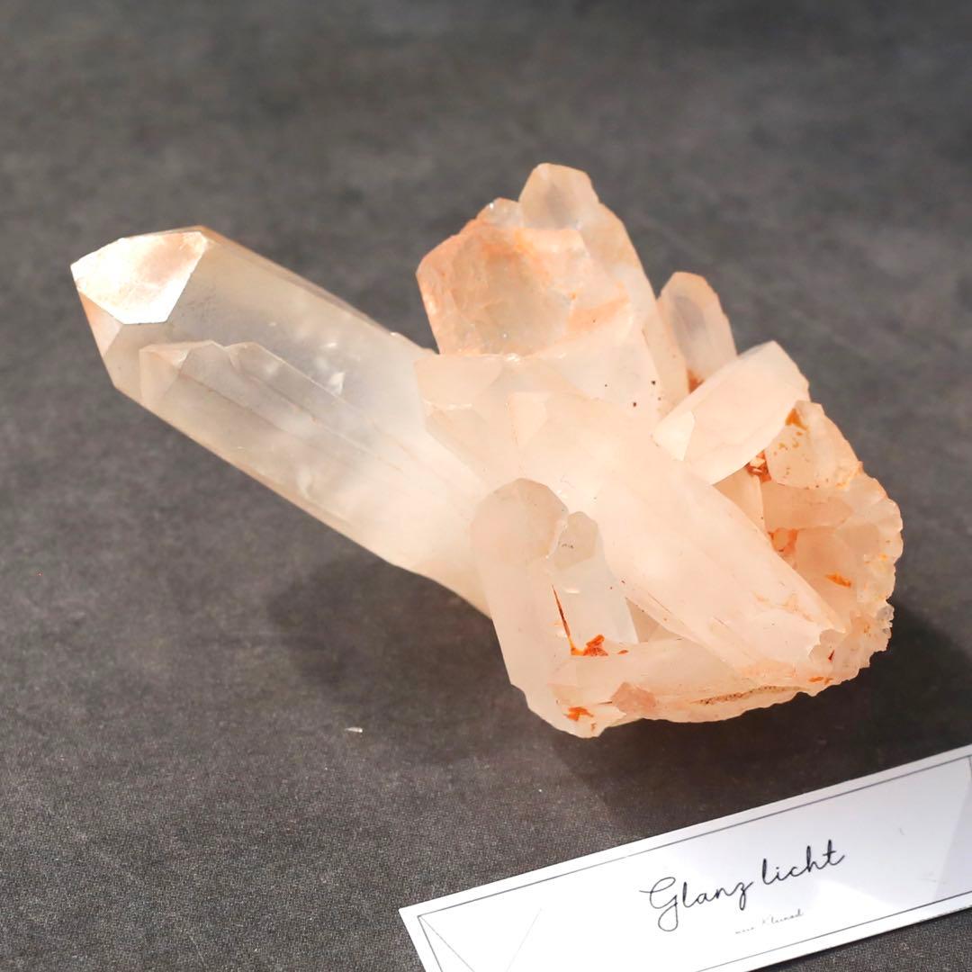 コロンビア産クォーツ ピンク 水晶 天然石 水晶 鉱物 一点物 クラスター 浄化