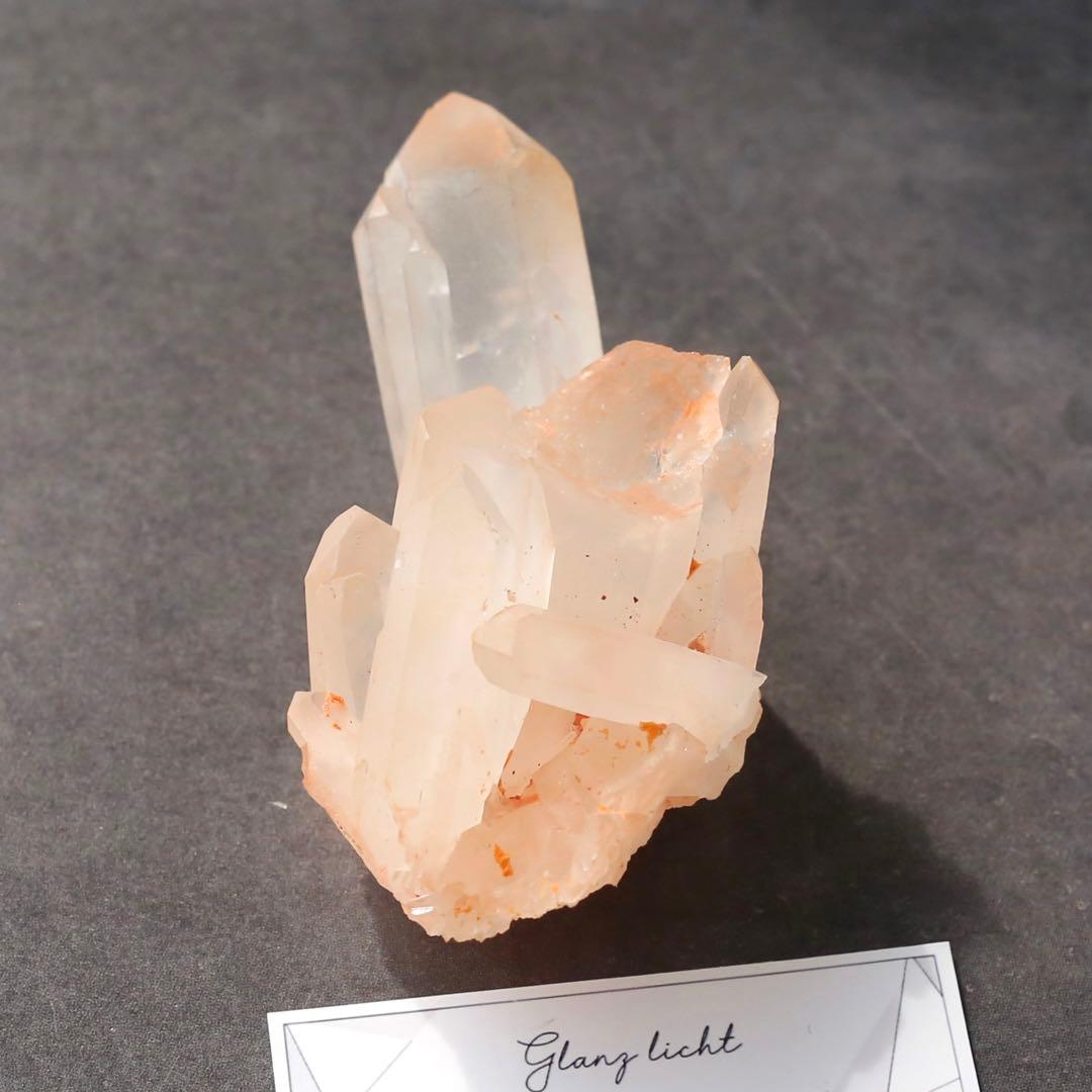 コロンビア産クォーツ ピンク 水晶 天然石 水晶 鉱物 一点物 クラスター 浄化