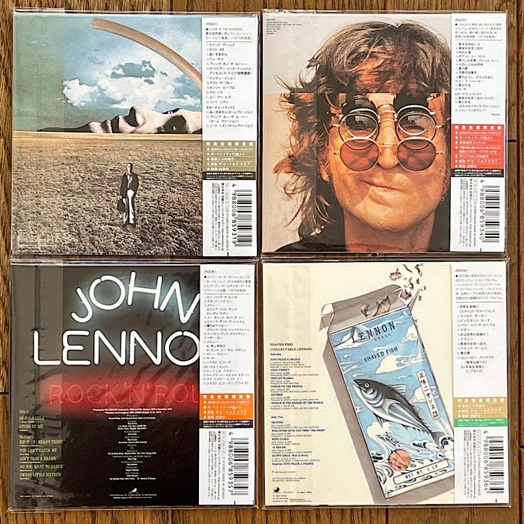 ★極美 ジョン・レノン 初回盤 紙ジャケCDシリーズ 全10タイトル