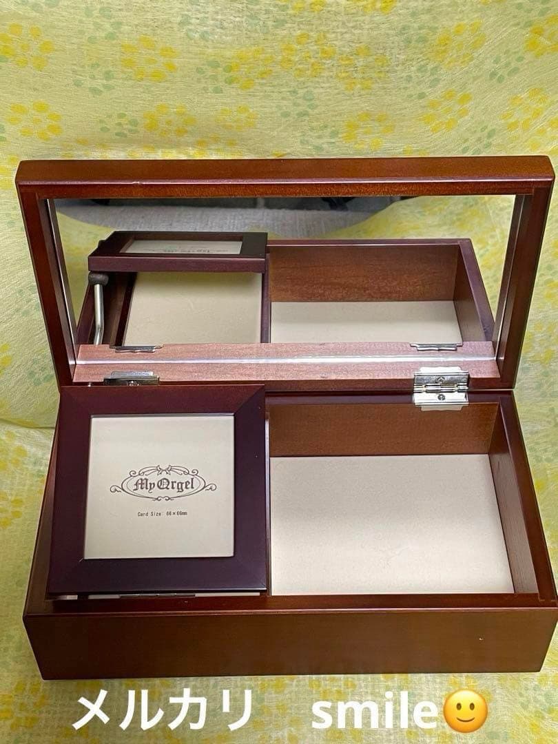 名曲❤️オルゴール 積水 ❤️セキスイ ハウス ジュエリーBOX(小物入れ)フォト