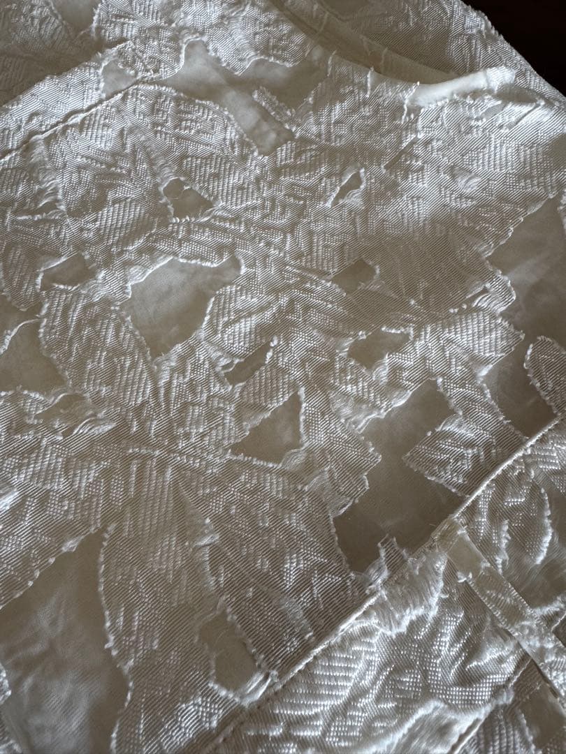 AMERI✨SHEER JACQUARD TAILORED ROMPERS S