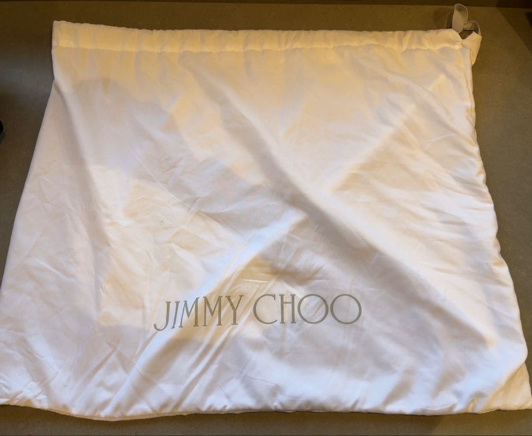 JIMMY CHOO トートバッグ ピムリコ ブラック レザー スター スタッズ