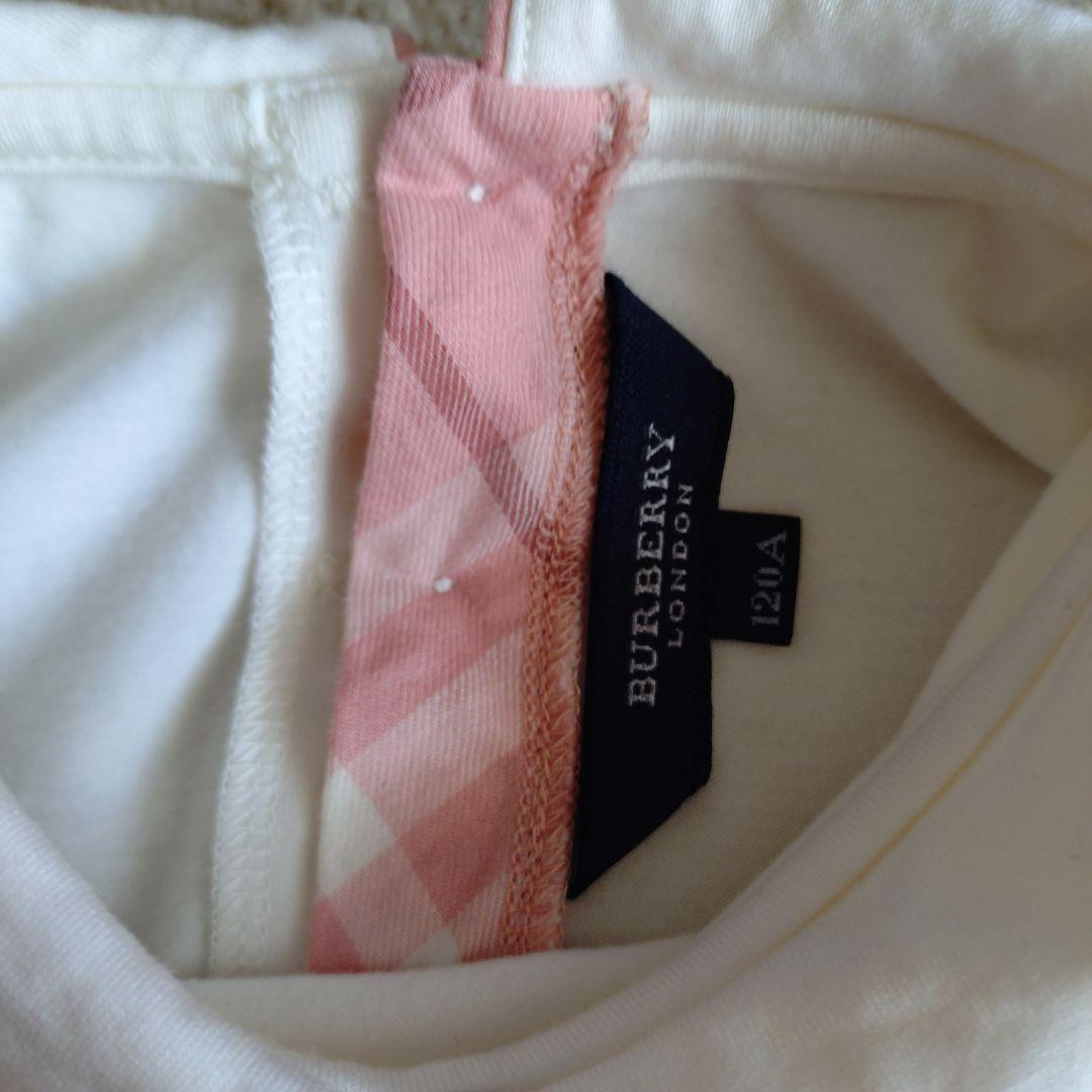 ☆BURBERRY LONDON☆　　ピンクワンピースセット アップ 120cm