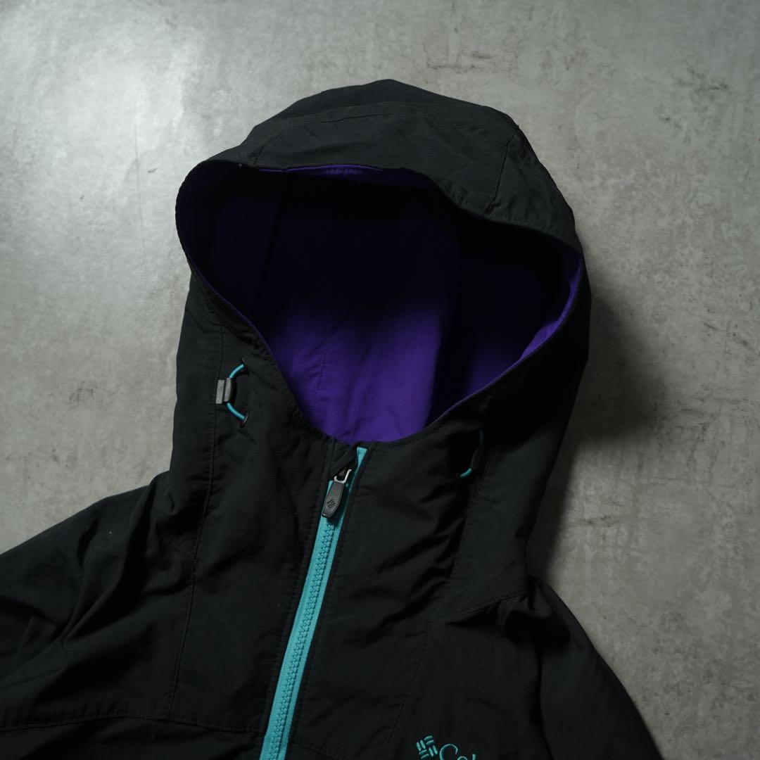 y2k Columbia シェルジャケット tech ブラック シティーボーイ