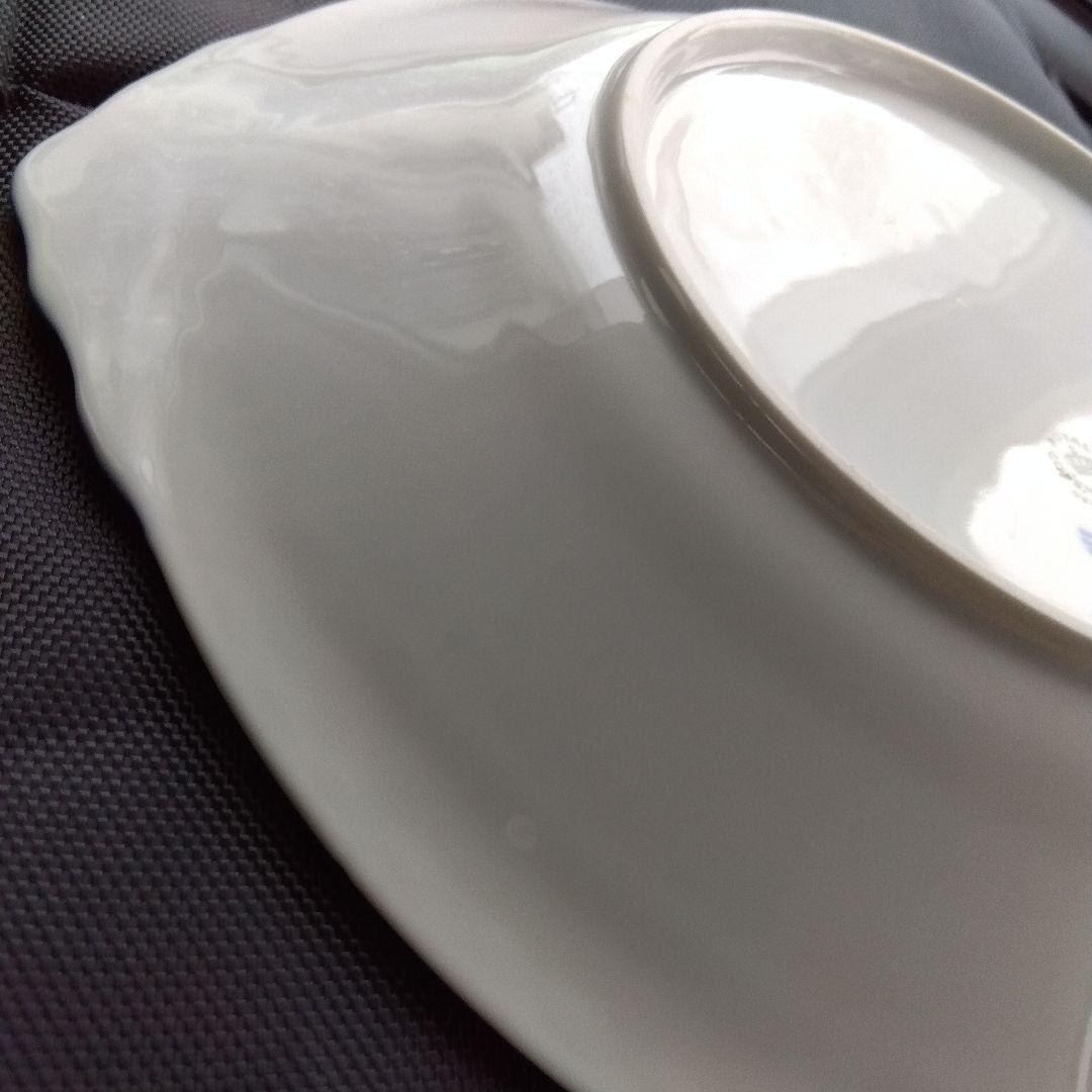 ロイヤルコペンハーゲン B＆Bプレート 大皿 ブルーフルーテッド　ハーフレース