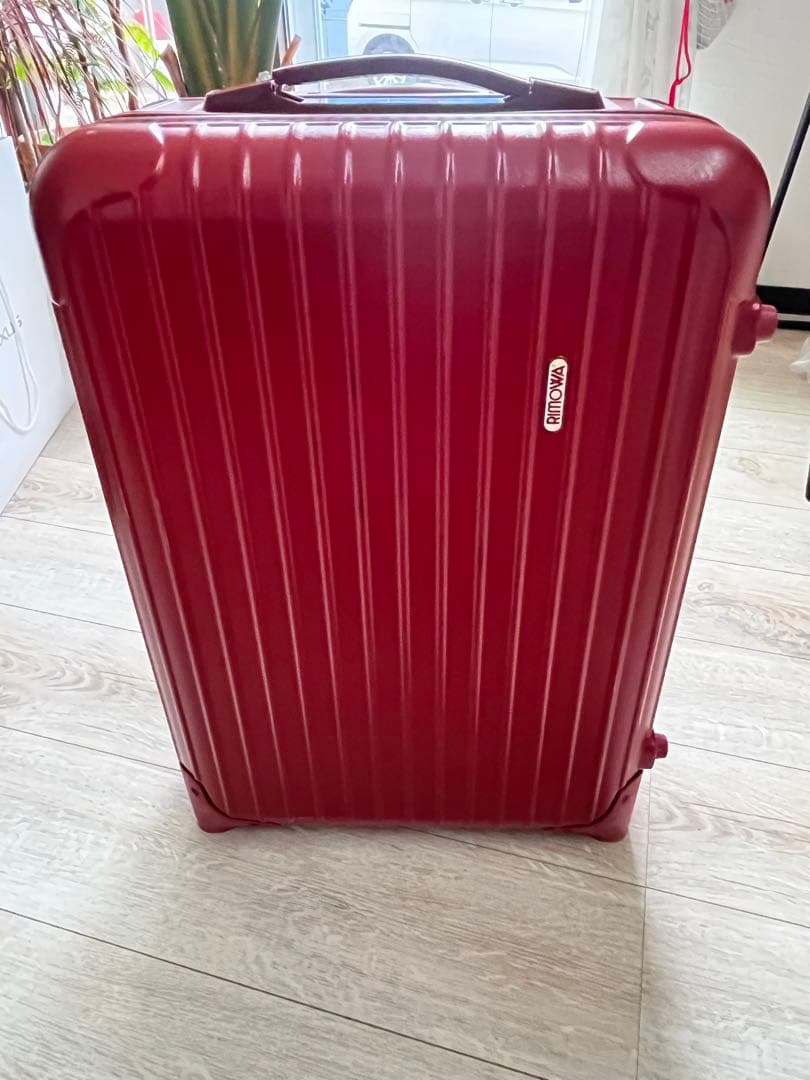 RIMOWA キャリーケース 赤 32L サルサ 2輪