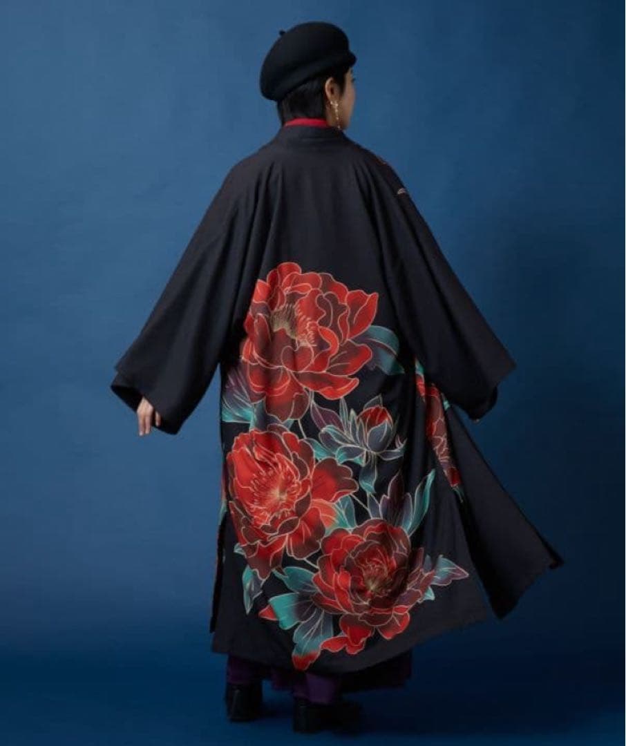 【着物・羽織・帯3点セット】ワモノヤカヤ　牡丹