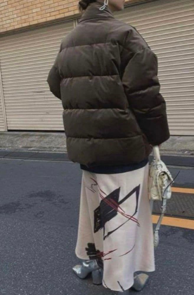 ジャケット・アウター AMERI VELVET DOWN JACKET