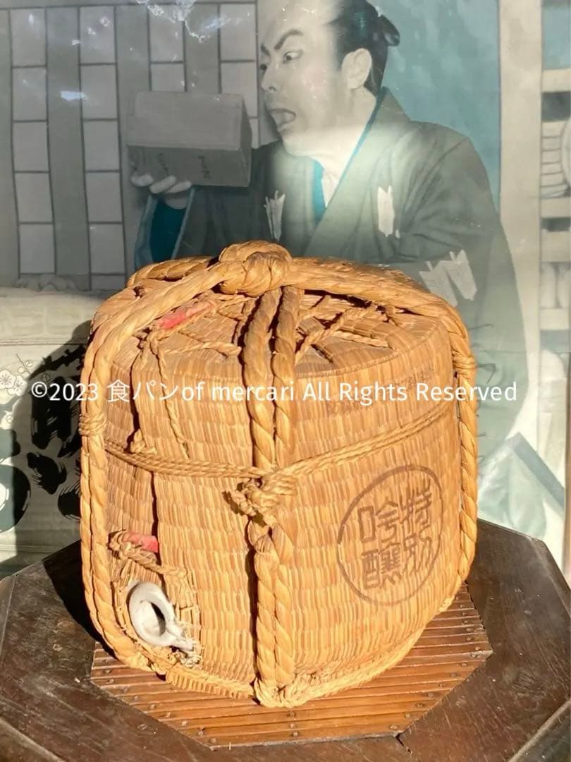 【希少】陶器製　飾り樽　日本酒樽　月桂冠樽　樽　酒飾り