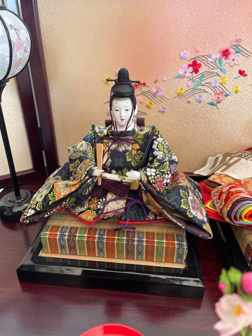 【限定逸品・美術工芸】泰冨作 蓬莱雛 十二単衣