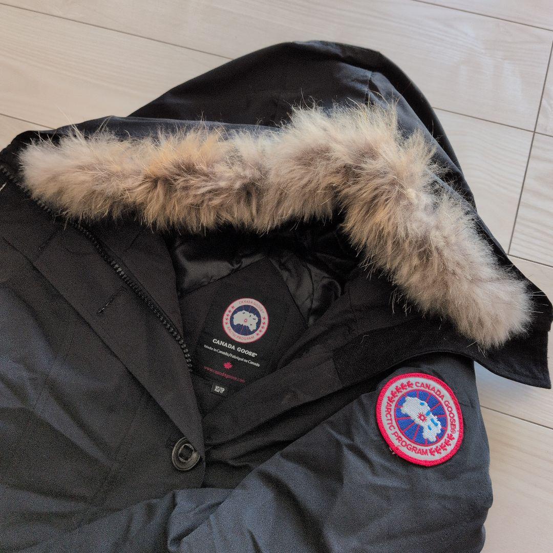   ロングダウンジャケット　黒　XS