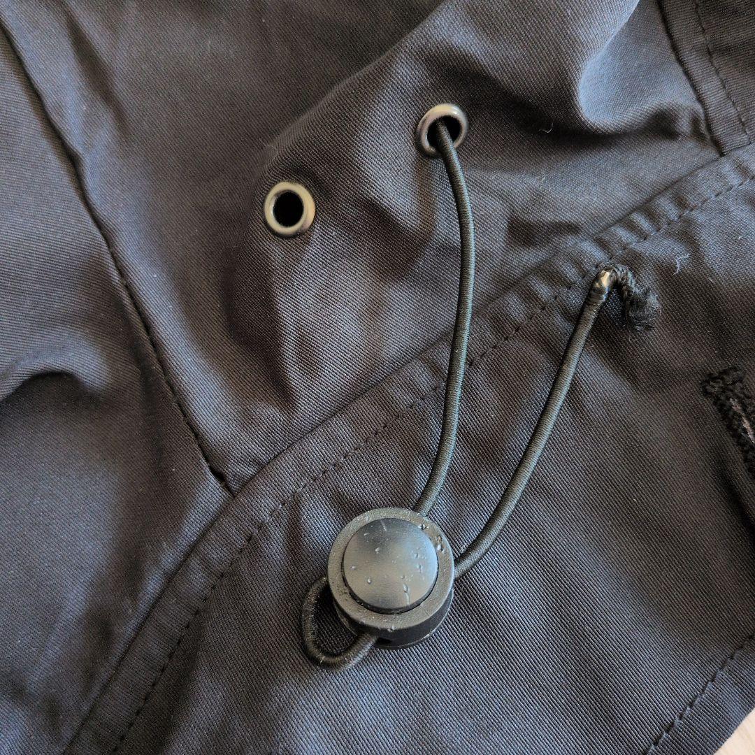   ロングダウンジャケット　黒　XS