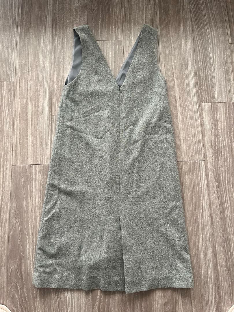 23区S シルクネップツイード ジャンパースカート