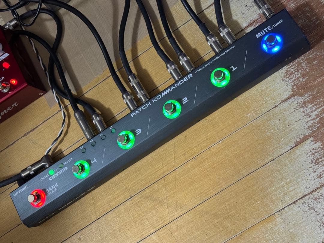 ギター HOTONE PATCH KOMMANDER LS-10