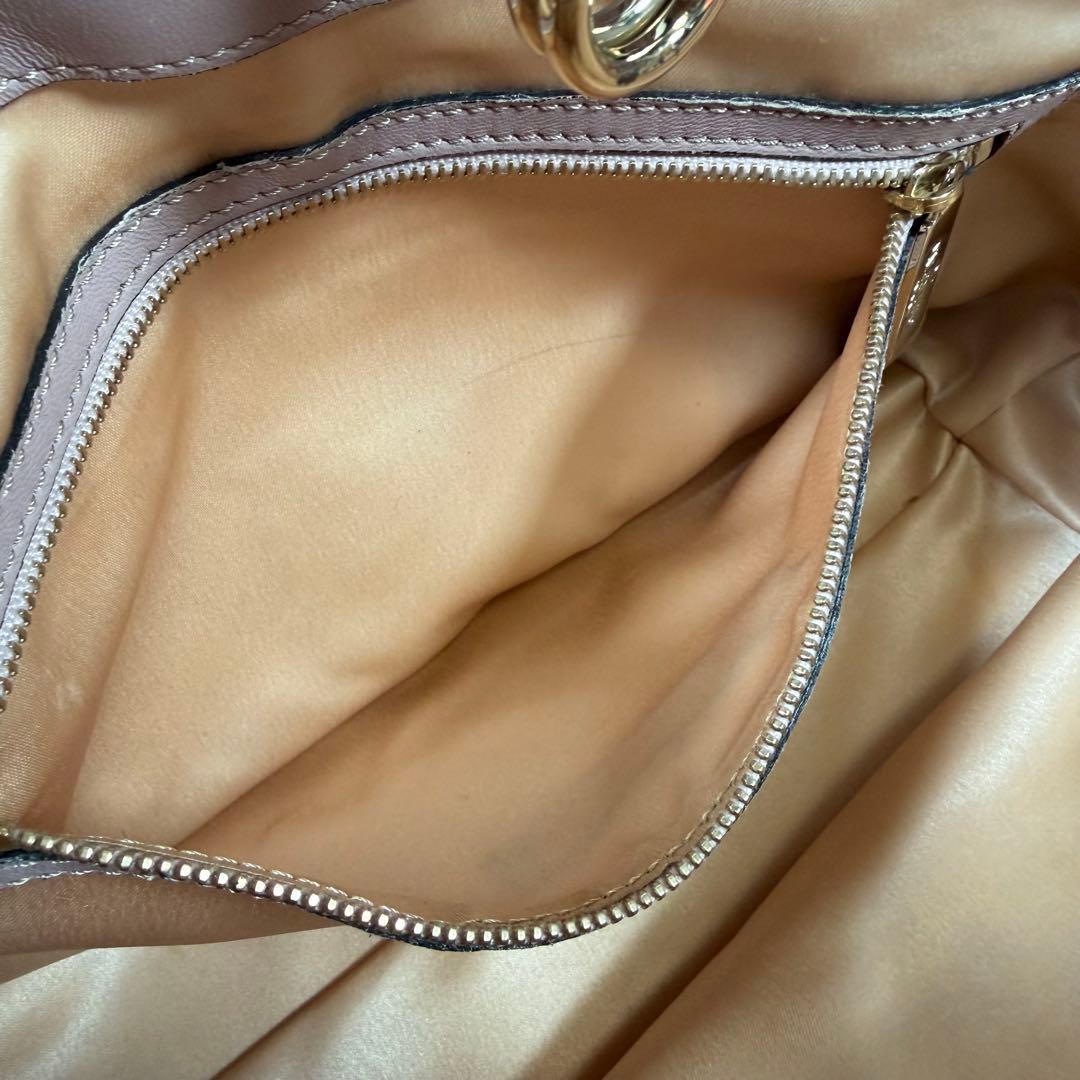 【美品】ヴァレンティノガラヴァーニ　トートバッグ　ロジェ　フラワー　ピンク