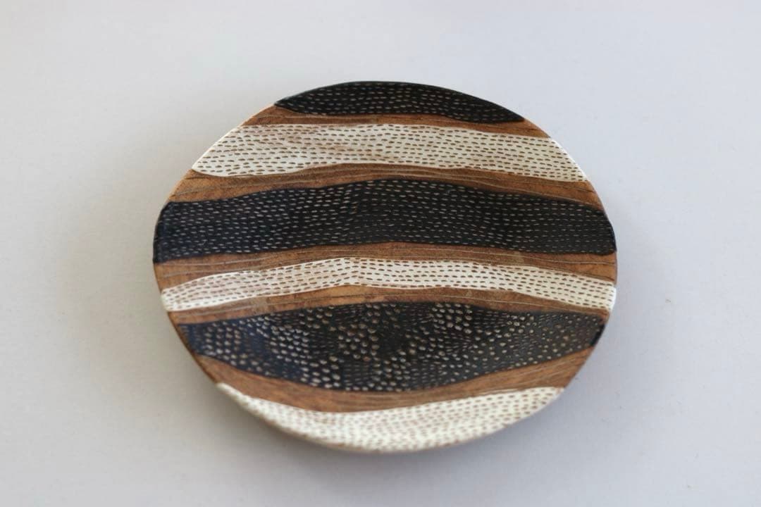 未使用　佐藤真琴　プレート　やちむん