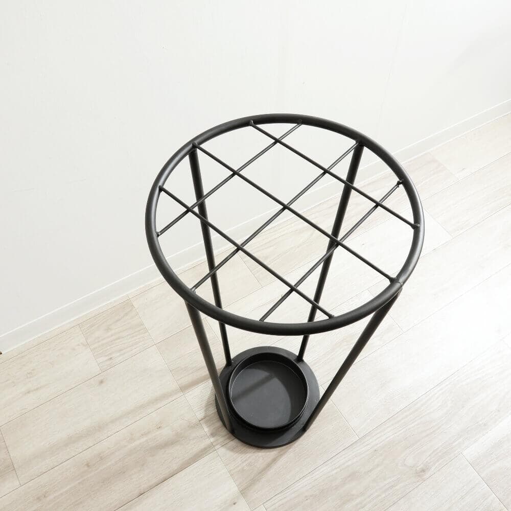 ★アンティーク調 アイアン傘立 アンブレラスタンド 丸型 玄関収納 インテリア