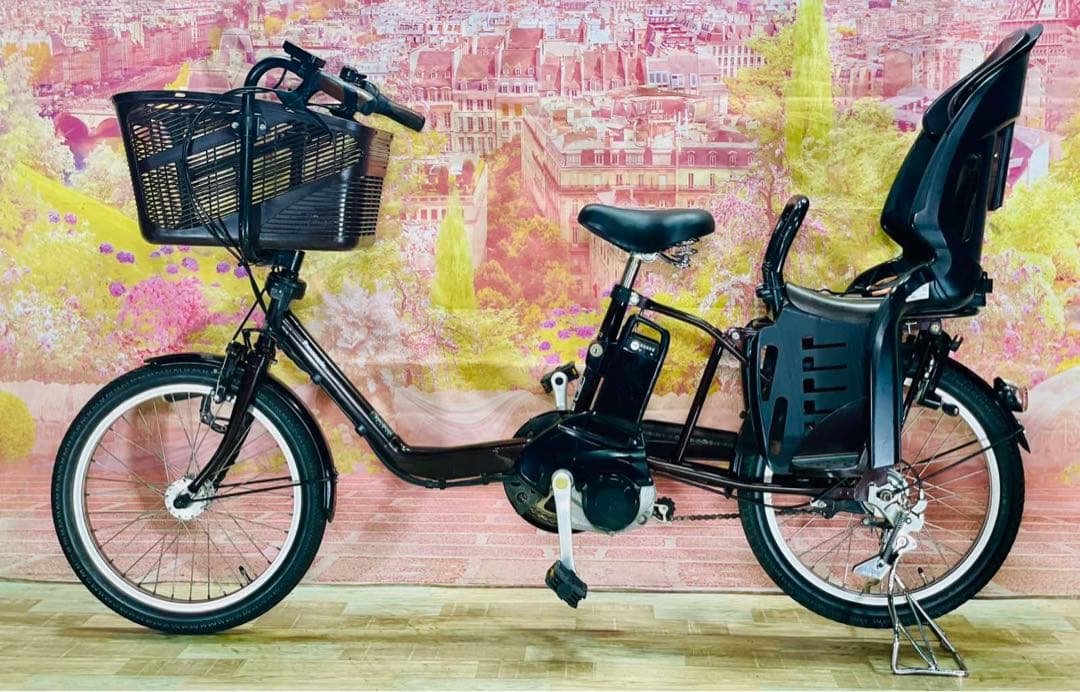K2611 電動自転車パナソニック ギュット 子供乗せ 20インチ ブラウン