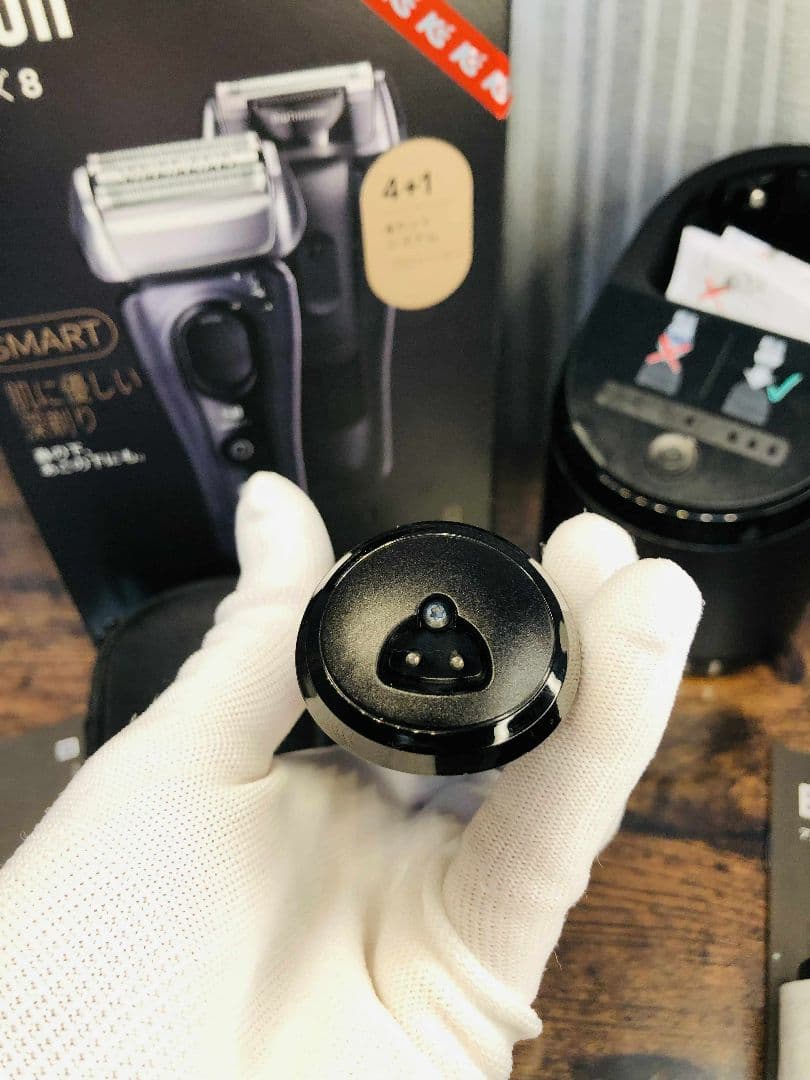 【美品】Braun S8 8563cc メンズ電気シェーバー ブラウンシリーズ8