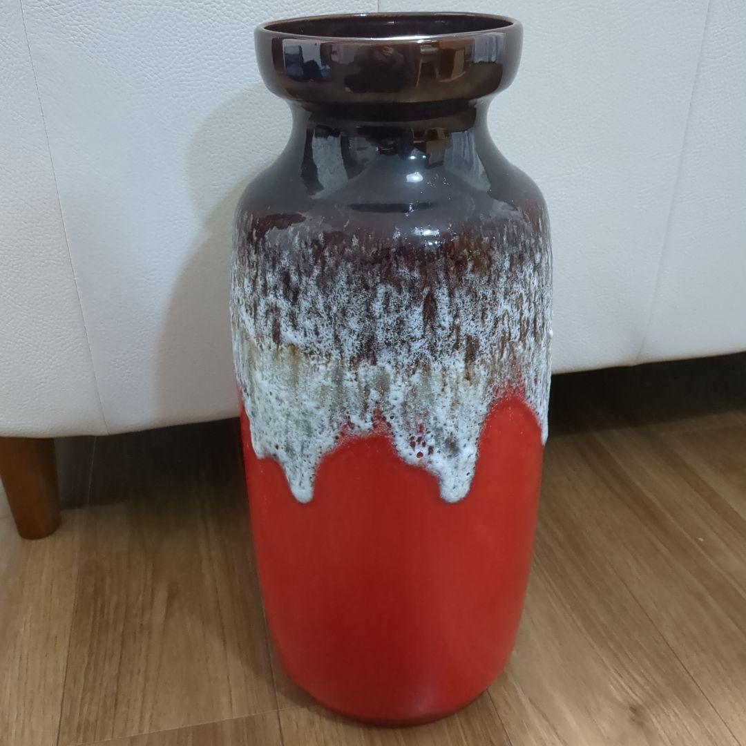 ファット ラヴァ Bay Keramik ビンテージ 花瓶