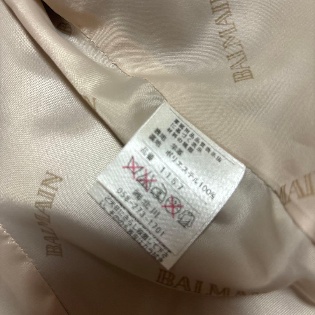ブイ　フゥォン　ズン　超美品　balmain 羊革　レザージャケット